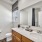 primary bathroom with a double vanity